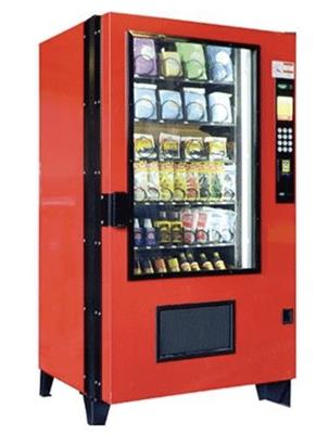 MegaVendor III - 39" Refrigerated - Black/Red