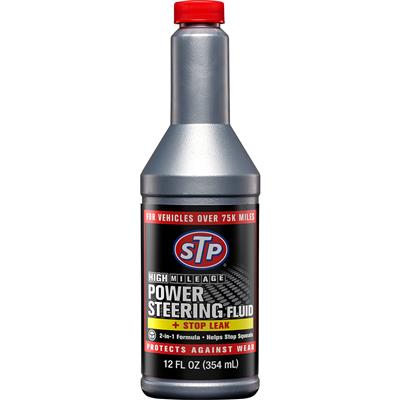 STP POWER STEERING FLUID & STOP LEAK 12 OZ. CASE PACK 6
