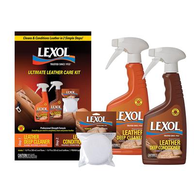 Lexol 16.9 Oz Leather Care Kit CASE PACK 6