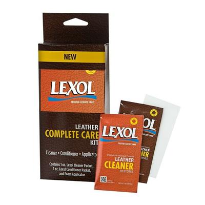 Lexol Complete Travel Leather Care Kit CASE PACK 8