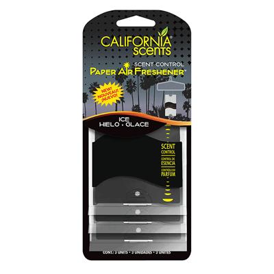 Ca Scents Paper 3Pk- Ice CASE PACK 4