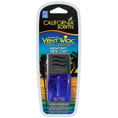 California Scents Oil Wick Newport New Car CASE PACK 3