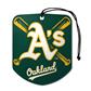 Sports Team Paper Air Freshener 2 Pack - Oakland A's CASE PACK 12