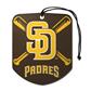 Sports Team Paper Air Freshener 2 Pack - San Diego Padres CASE PACK 12