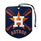 Sports Team Paper Air Freshener 2 Pack - Houston Astros CASE PACK 12