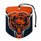 Sports Team Paper Air Freshener 2 Pack - Chicago Bears CASE PACK 12