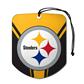 Sports Team Paper Air Freshener 2 Pack - Pittsburgh Steelers CASE PACK 12