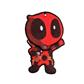 Wiggler Air Freshener - Marvel Deadpool CASE PACK 6