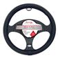 Luxury Driver Glitter N Glam Steering Wheel Cover - Black