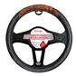 Luxury Driver Woodgrain Steering Wheel Cover