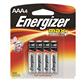 Energizer Max AAA Battery 4 Pack CASE PACK 12