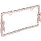 Pink Ribbon License Plate Frame