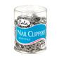 Finger Nail Clipper Keychain Display - 72 Piece