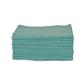 High Grade Overlock Edge Microfiber Towel 16x24 Green- 1 Dozen