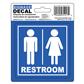 Safety Decal - Unisex Restroom