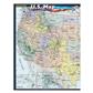 Quick Study-U. S Map States And Cities Guide - 5 Pack