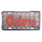 License Tag - Florida Gators - Diamond Cut