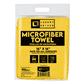 Luxury Driver 16 Inch x 16 Inch Microfiber Dry Vending Towel - 100ct  - Yellow