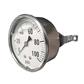 Stainless Steel Case Back Mounted Liquid Filled Gauge 300 Psi