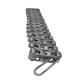 Hamel Chromium Steel 4 Inch Pitch Conveyor Chain - 10 Feet